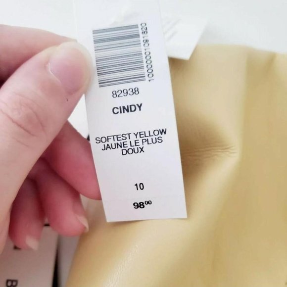 Aritzia Vegan Leather Bustier - Picture 3 of 6